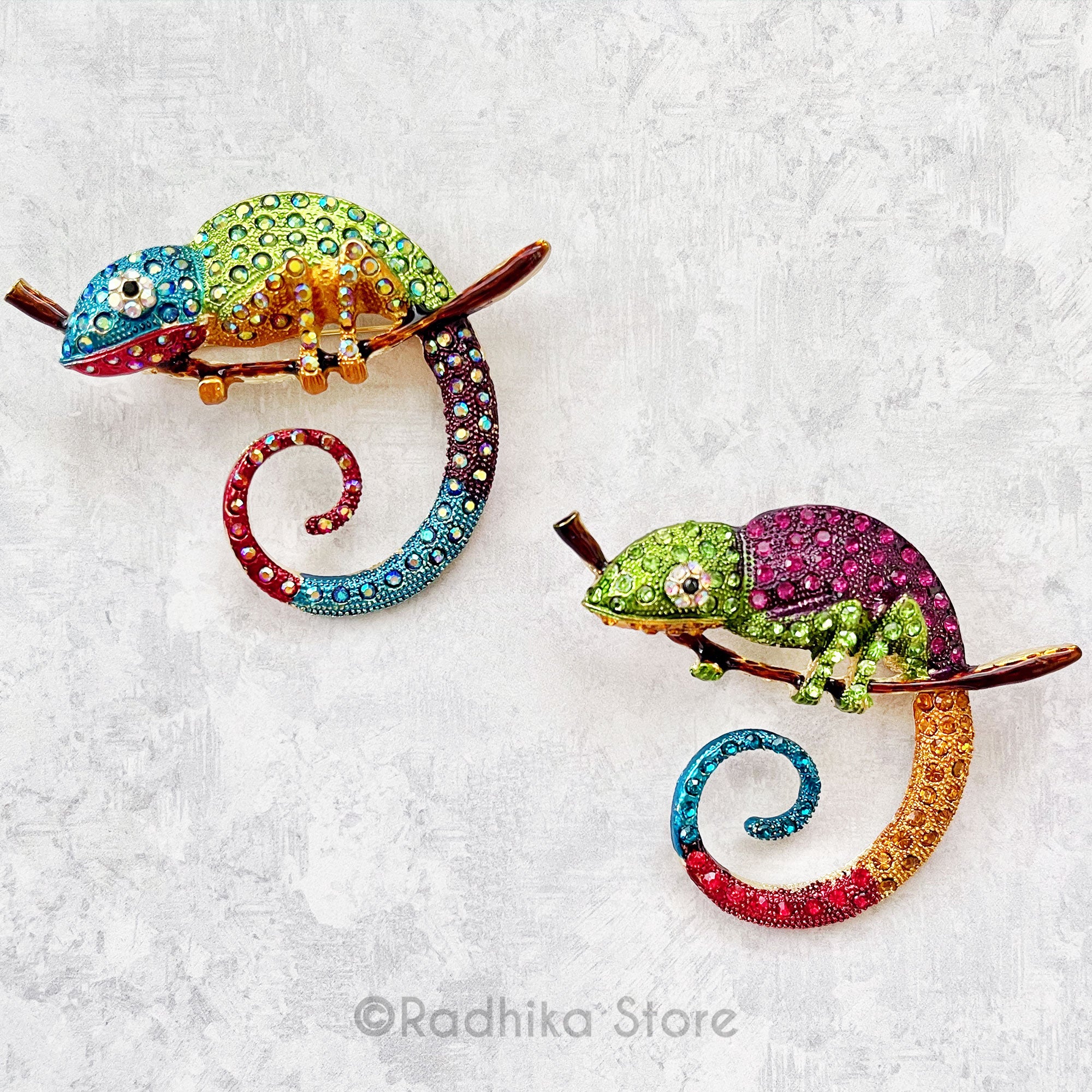 Chameleon-Pendant-(Pin)- Choose Color
