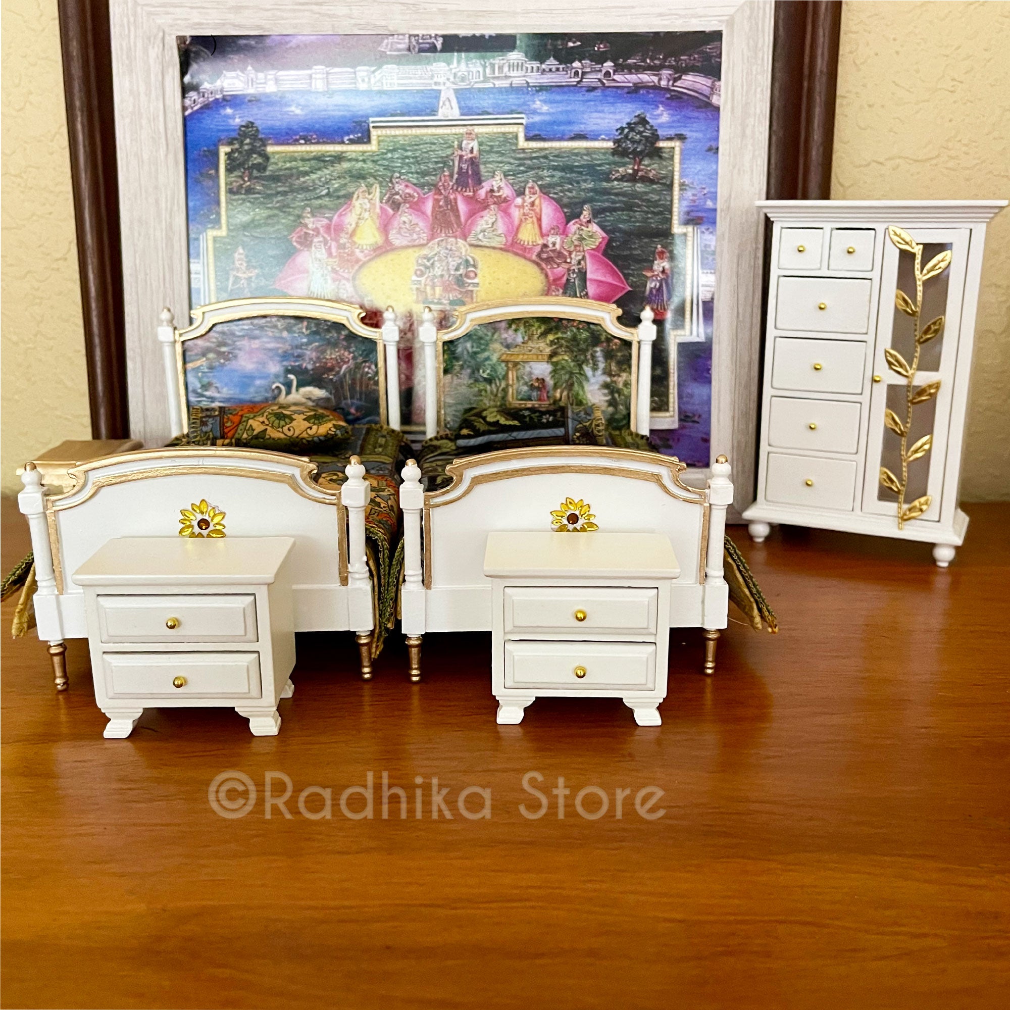 White Night Stands - Set of Two
