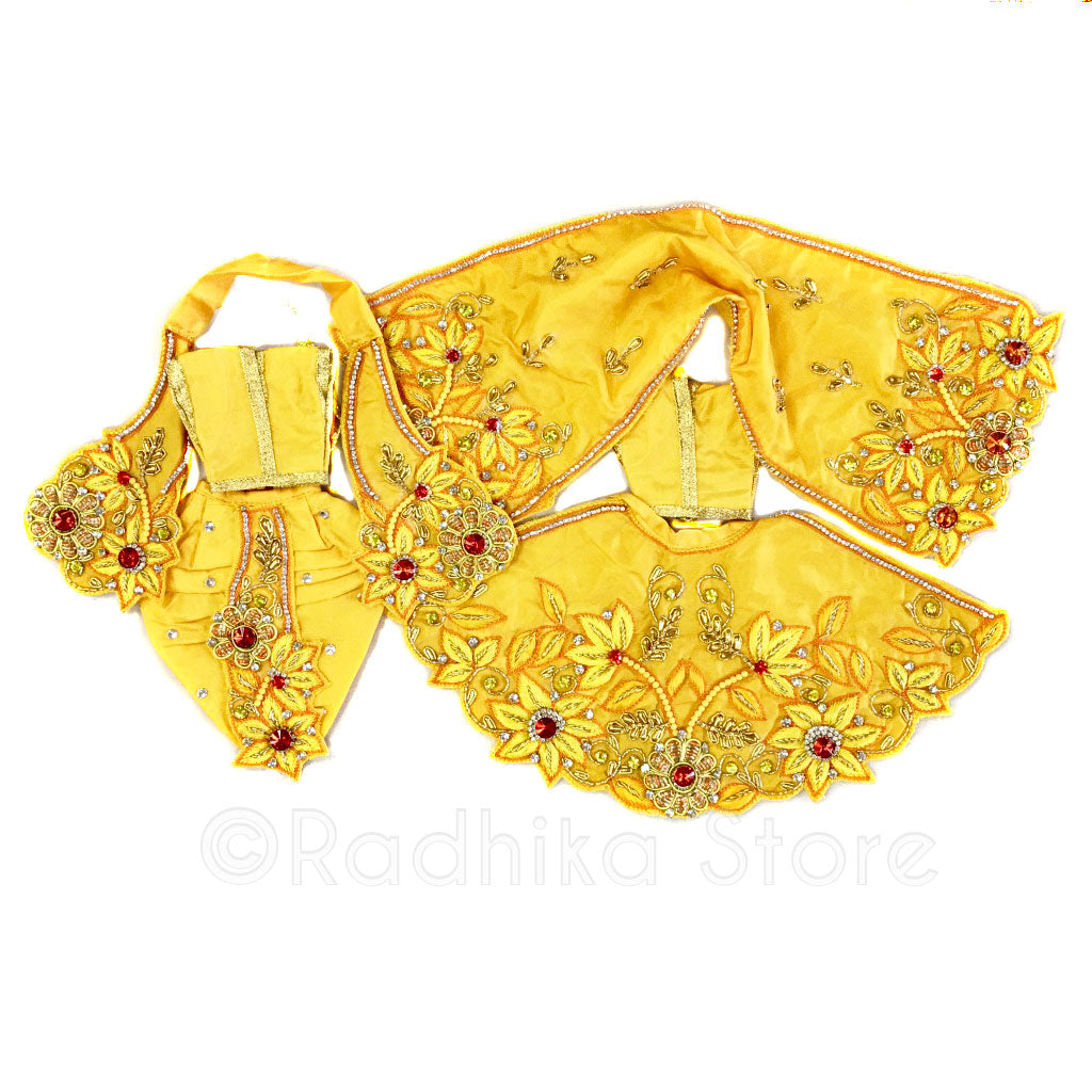Krishna Sun Garden - Radha Krishna Deity Outfit