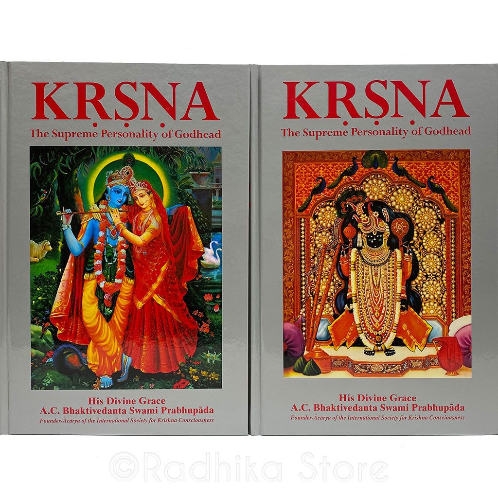 Krsna, the Supreme Personality of Godhead -Large Two Volume- Hard Cover
