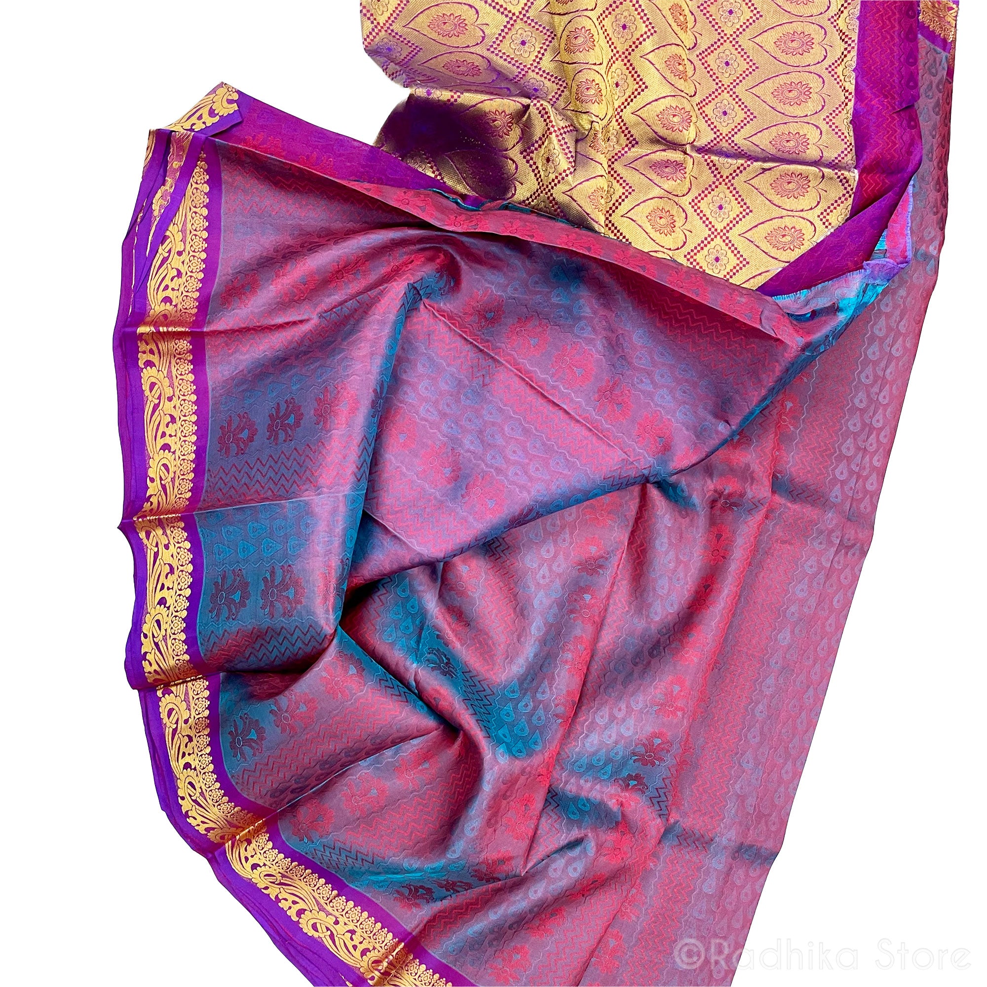 Out of This World Transcendental Colors - High Quality Silk Saree