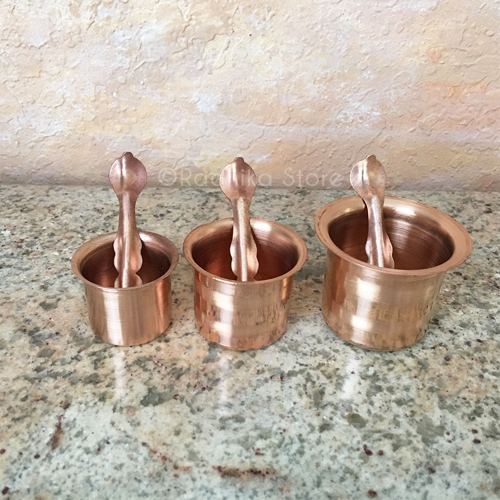 Copper Achman Cups- Choose Size