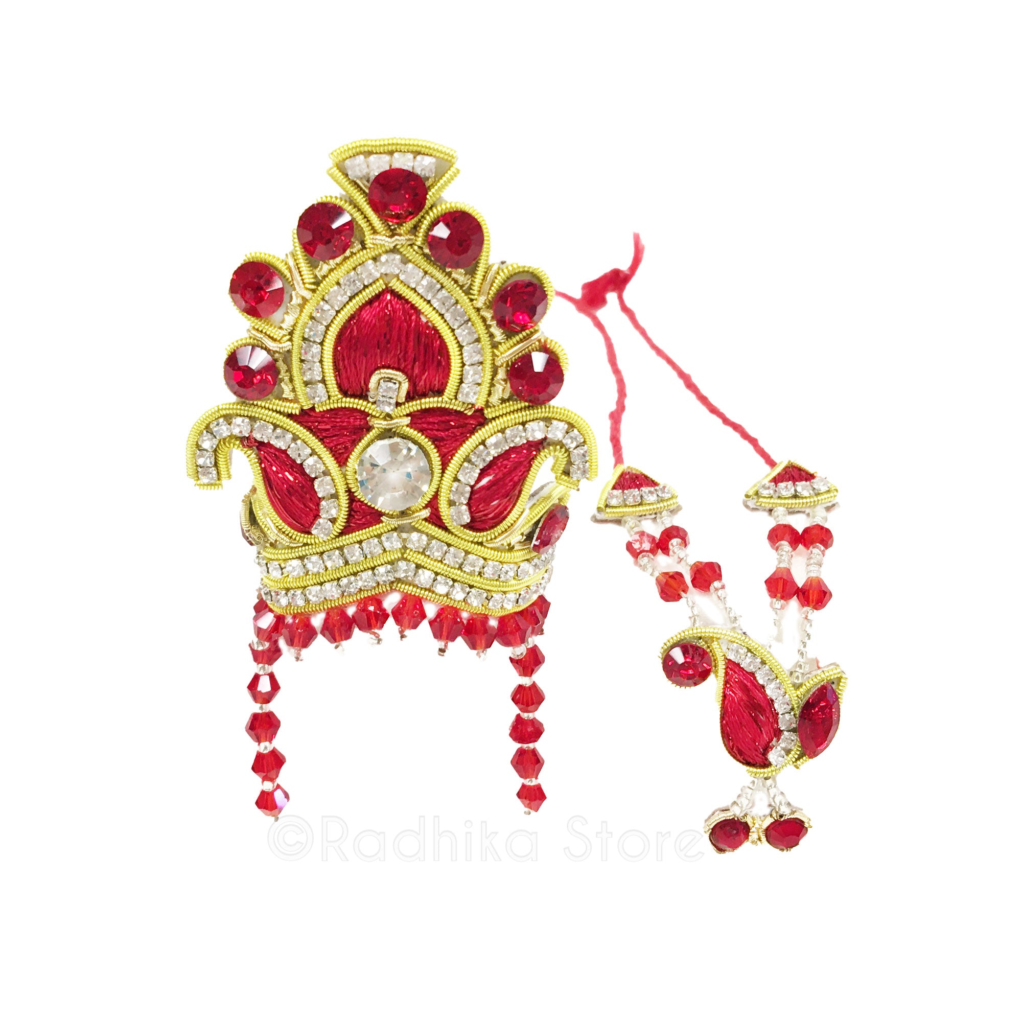 Lord of The Universe - Deity Crown and Necklace Set