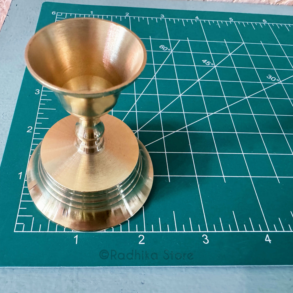 Brass Ghee Lamps - (Diya) - Choose size