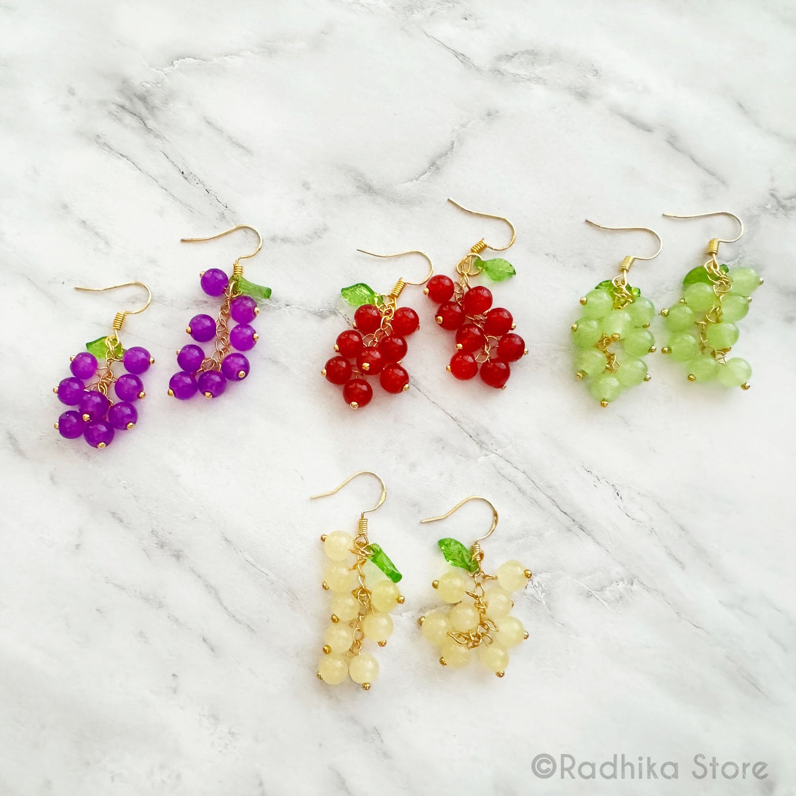 Sweet Grape Earrings