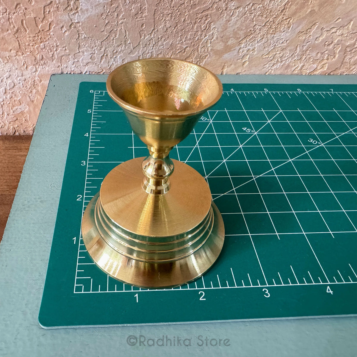 Brass Ghee Lamps - (Diya) - Choose size