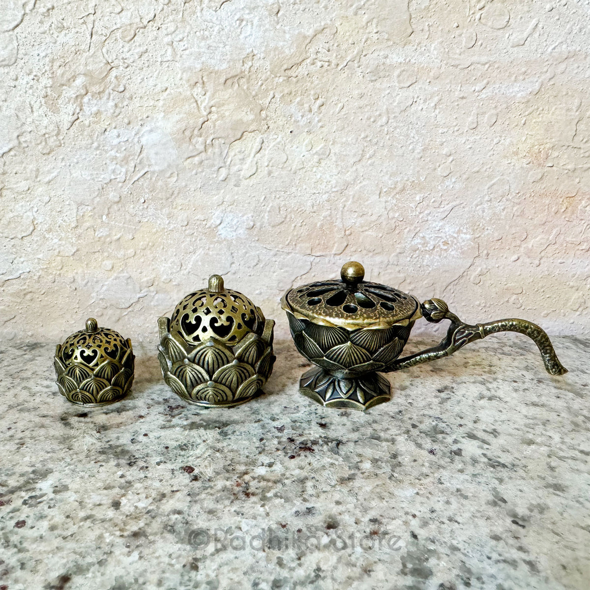 Lotus Design - Cone Incense Burners