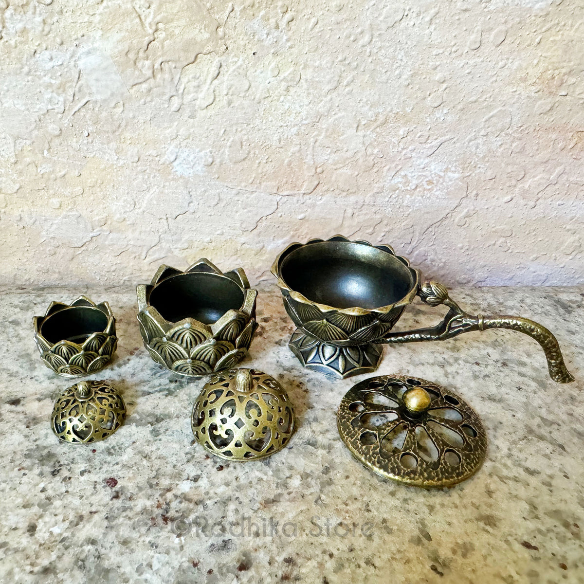 Lotus Design - Cone Incense Burners