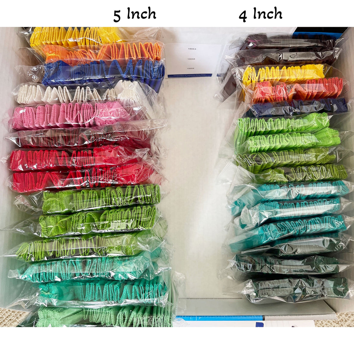 Turban Fans - Silk 4 inch - Set of 2