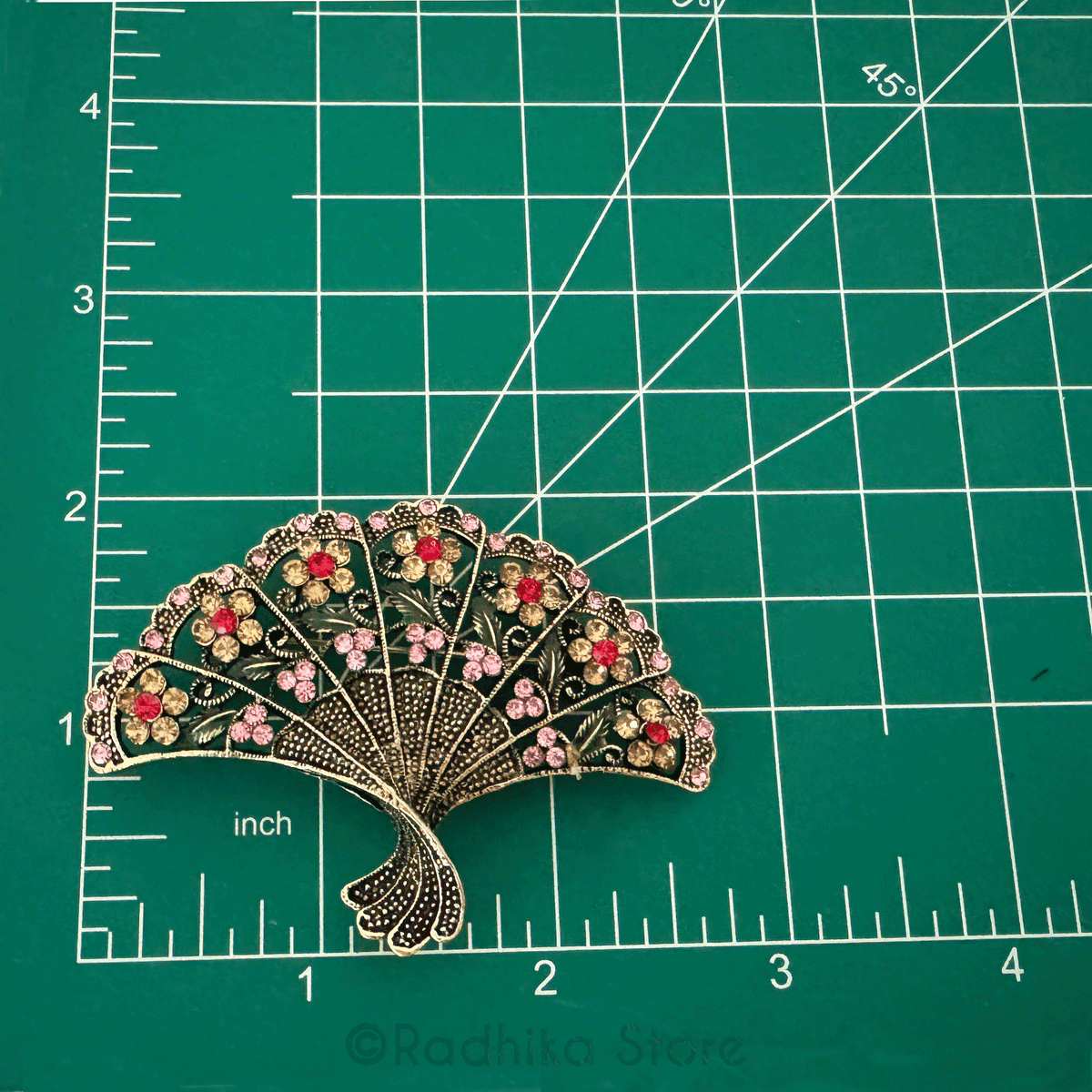 Vrindavan Flower Fan -  Pin
