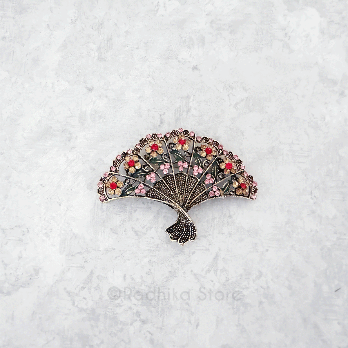 Vrindavan Flower Fan -  Pin