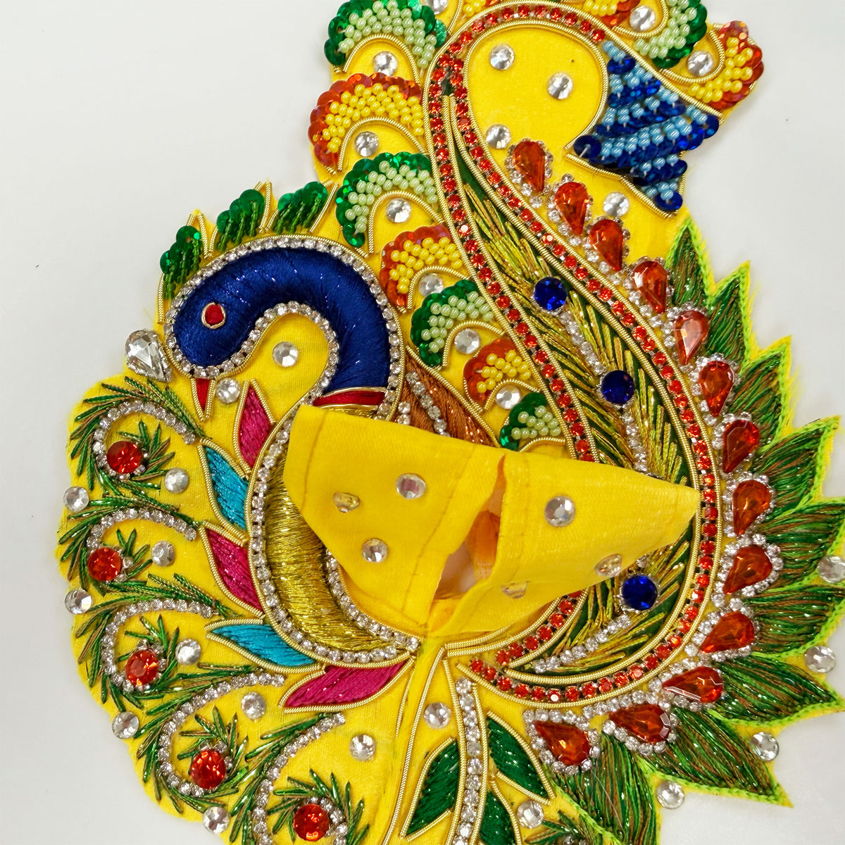 Amazing Peacock Ride - Laddu Gopal Outfit