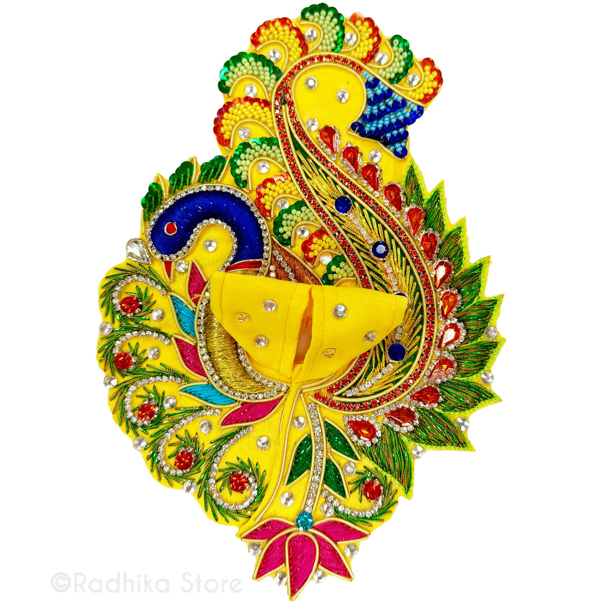 Amazing Peacock Ride - Laddu Gopal Outfit