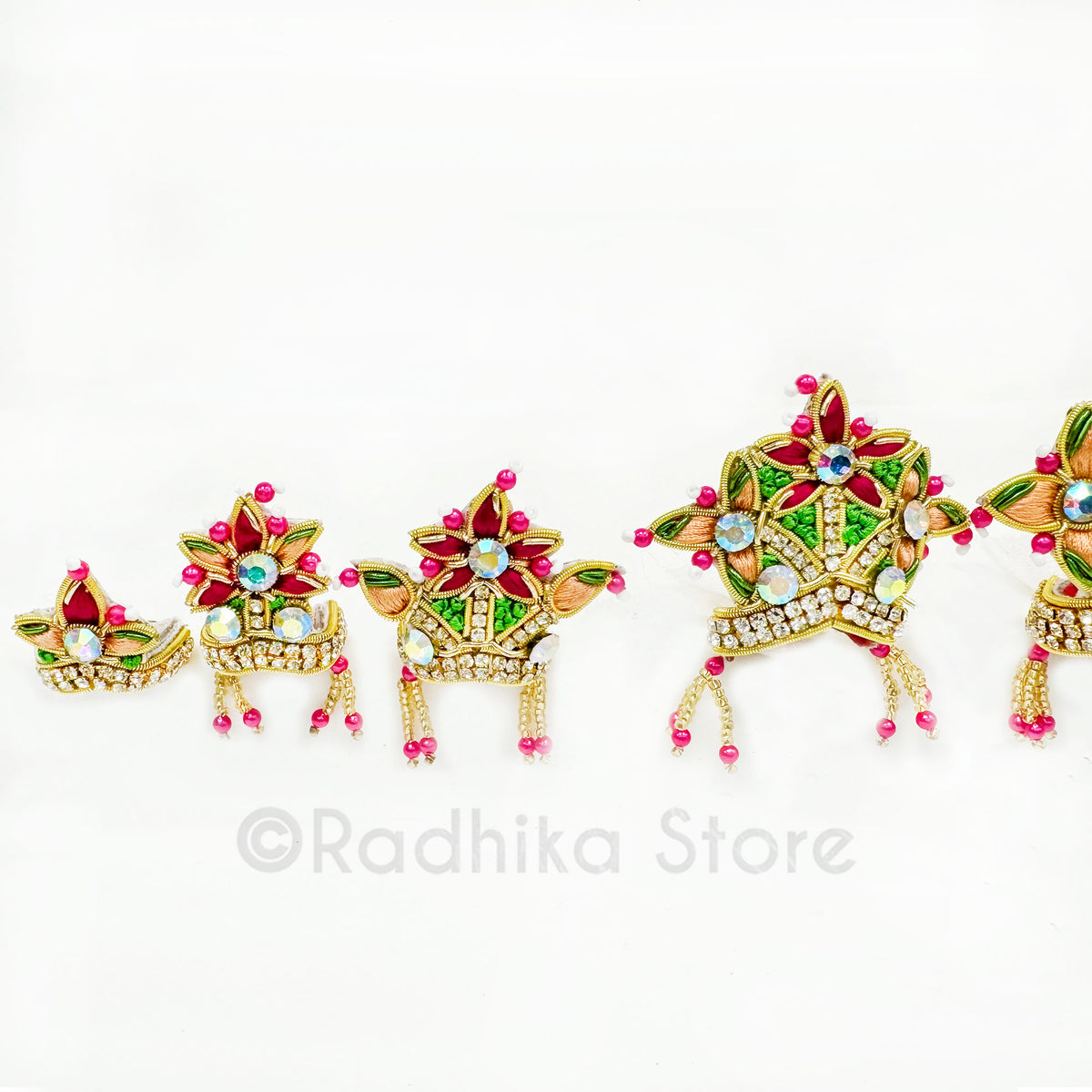 Ayodhya Flowers - Deity Crown
