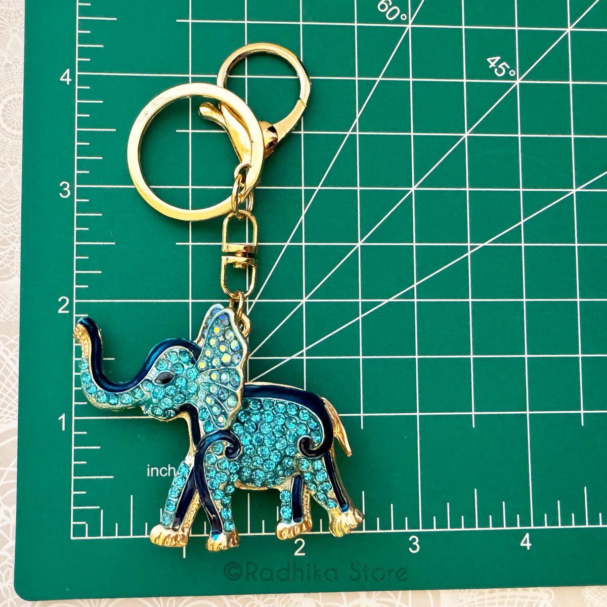 Gopalas Elephants-Key Chains- Choose Color