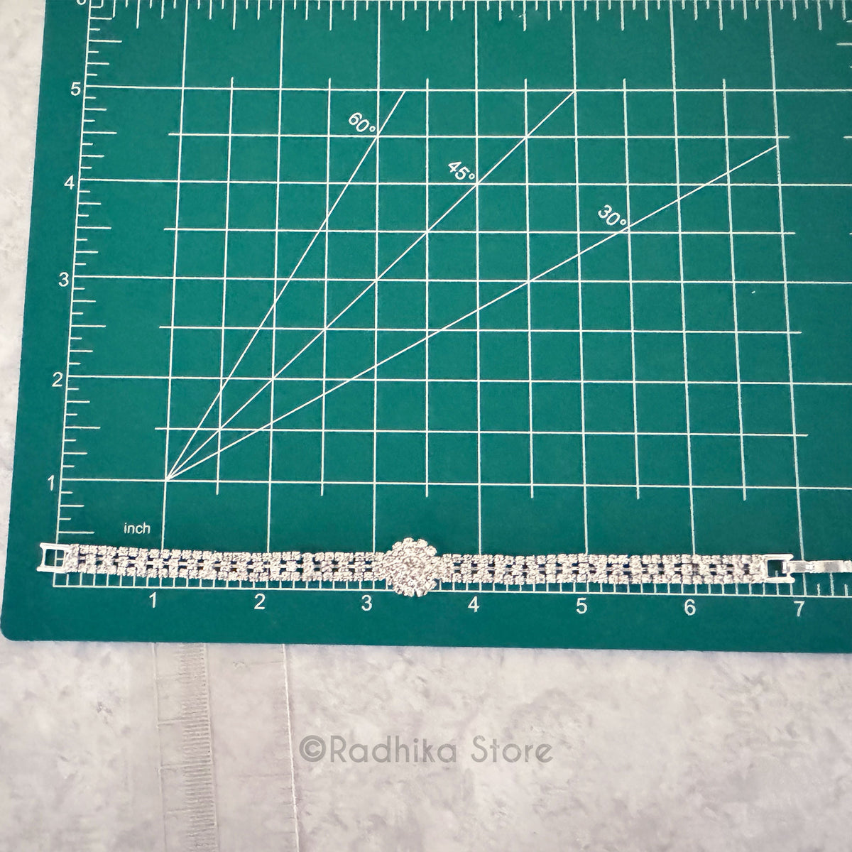 Flower center - Rhinestone Deity Necklaces or Belt