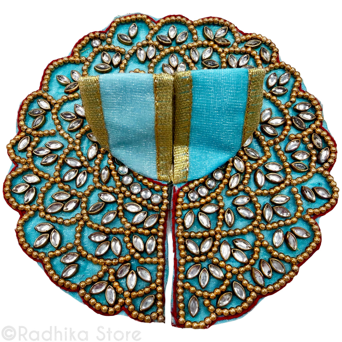 Govinda Kund- Antique Blue - Laddu Gopal Outfit