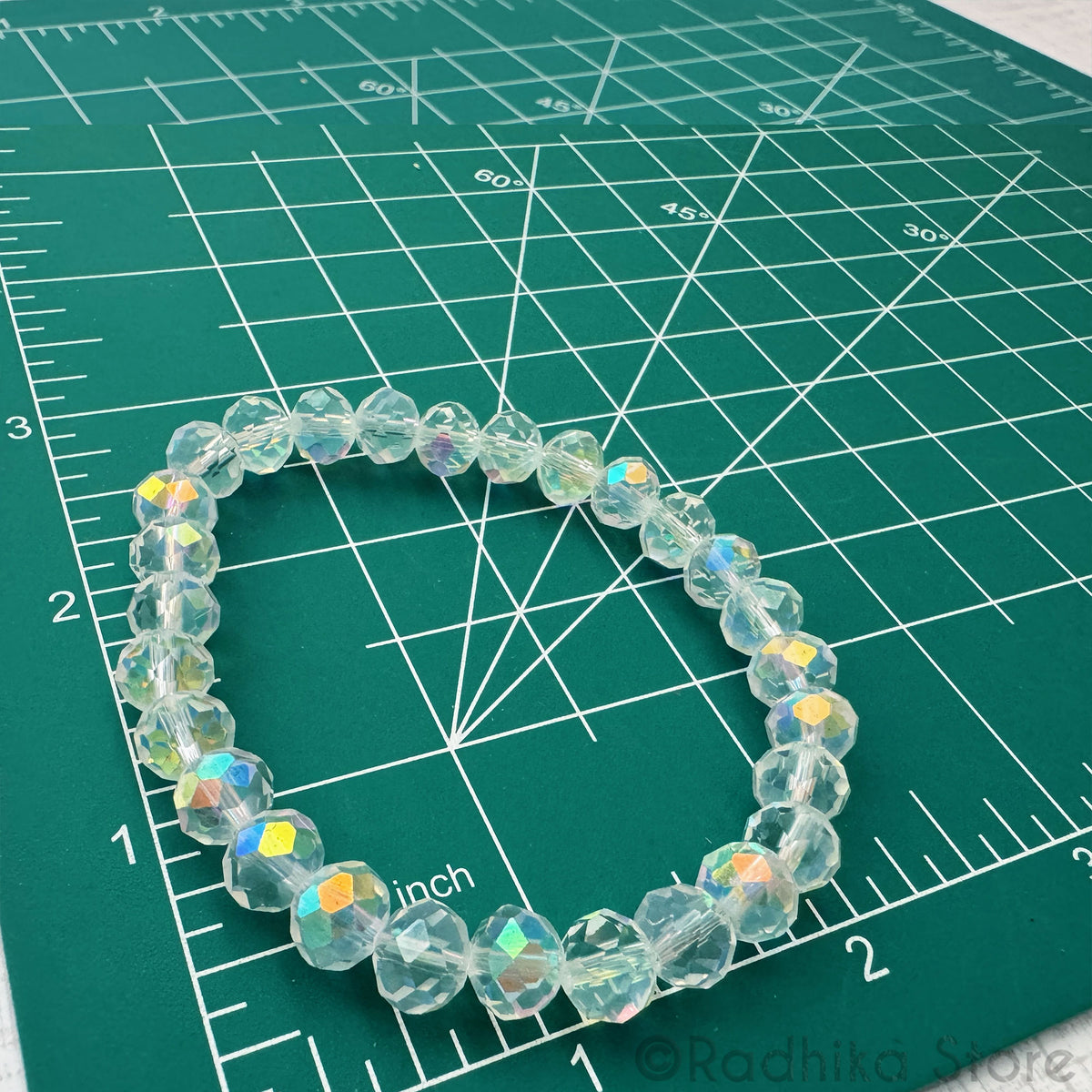 Crystal Clear Large Deity-Bangle-