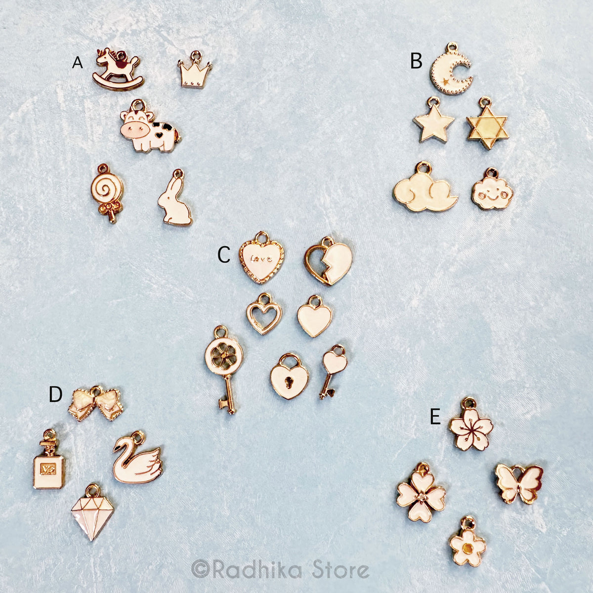 Tiny Cutie - Pendants/Charm Sets