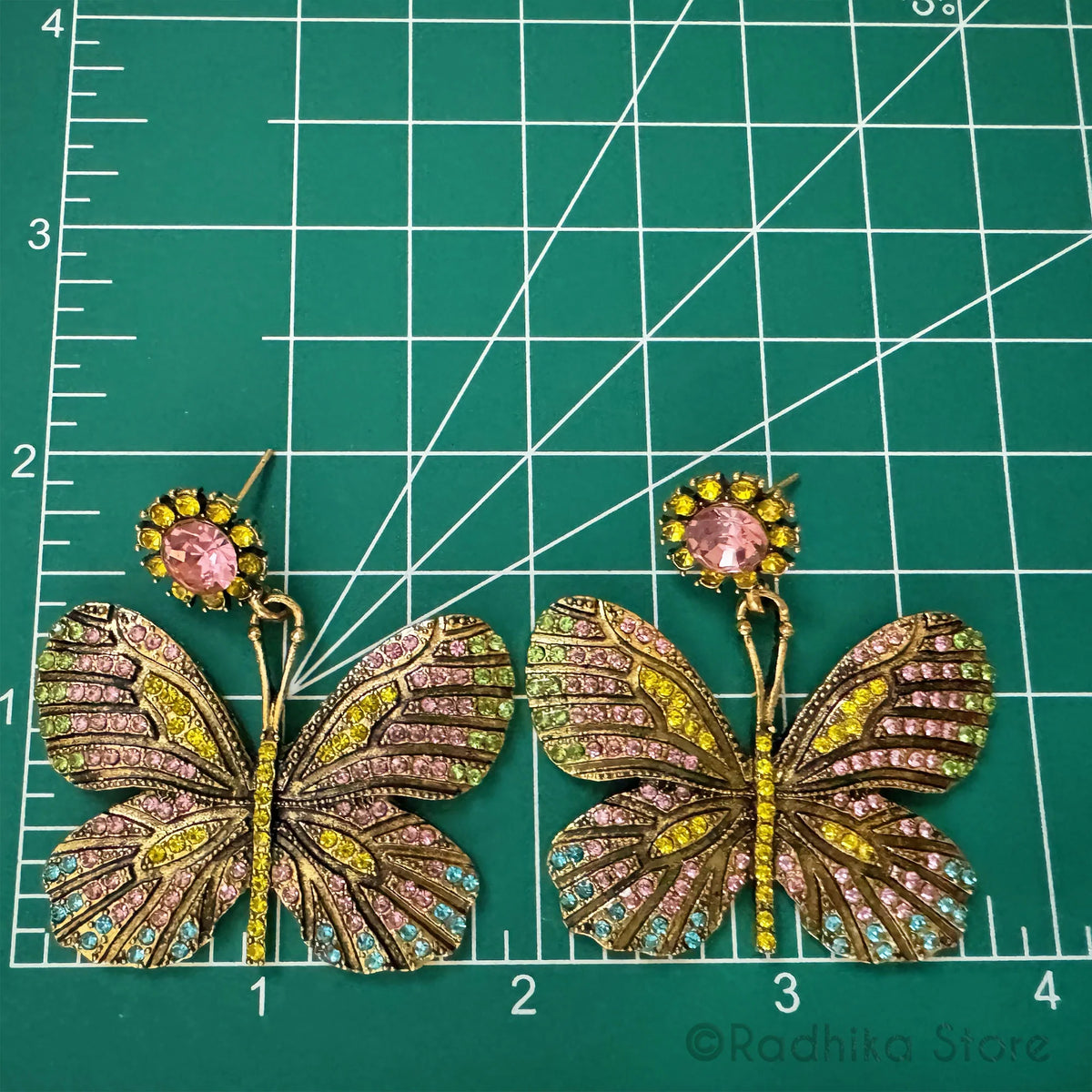 Large Butterfly- Earrings