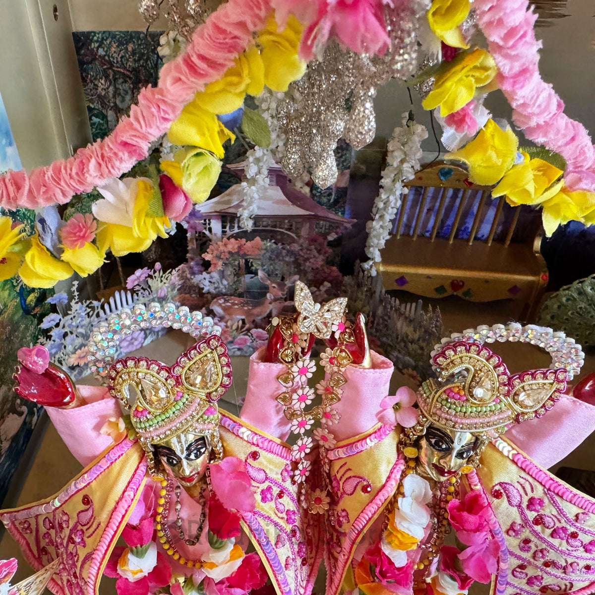 Colorful Circles of Love - Rhinestone  Effulgence/Earrings