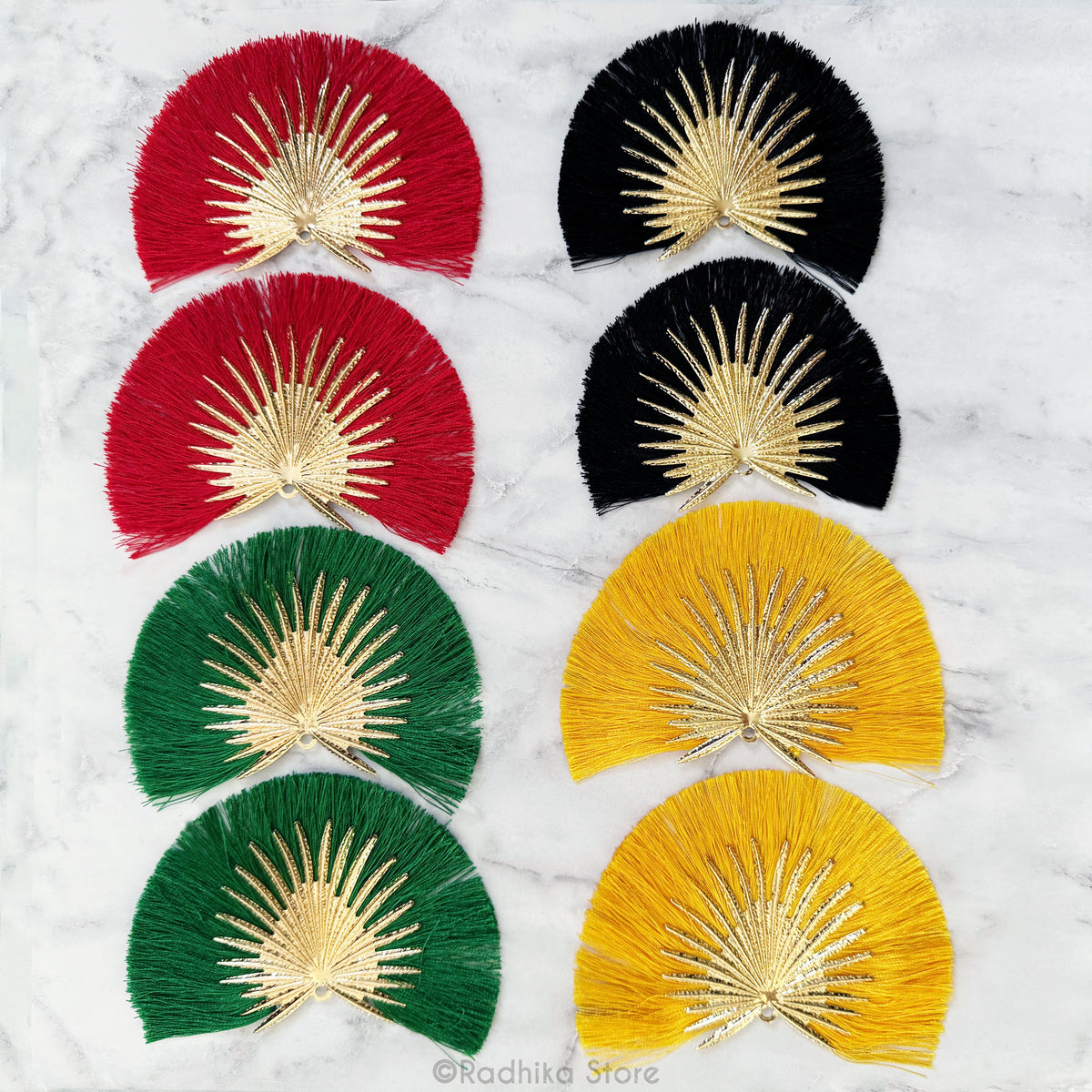Effulgence- Turban Fans  Set of 2