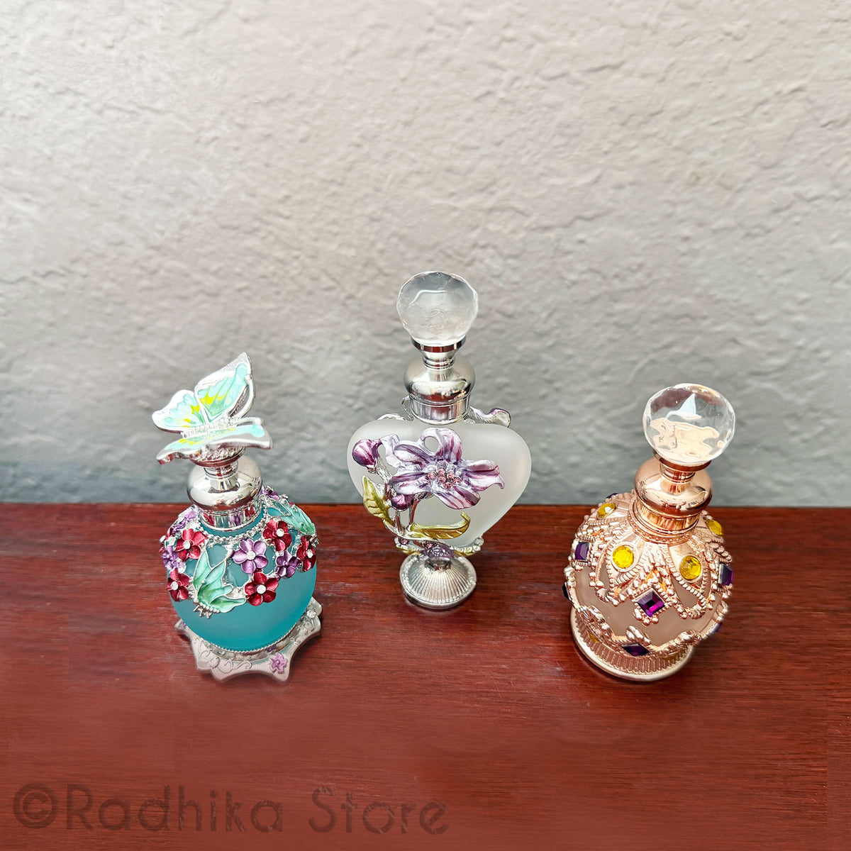 Decorative Perfume Bottles- Six Designs