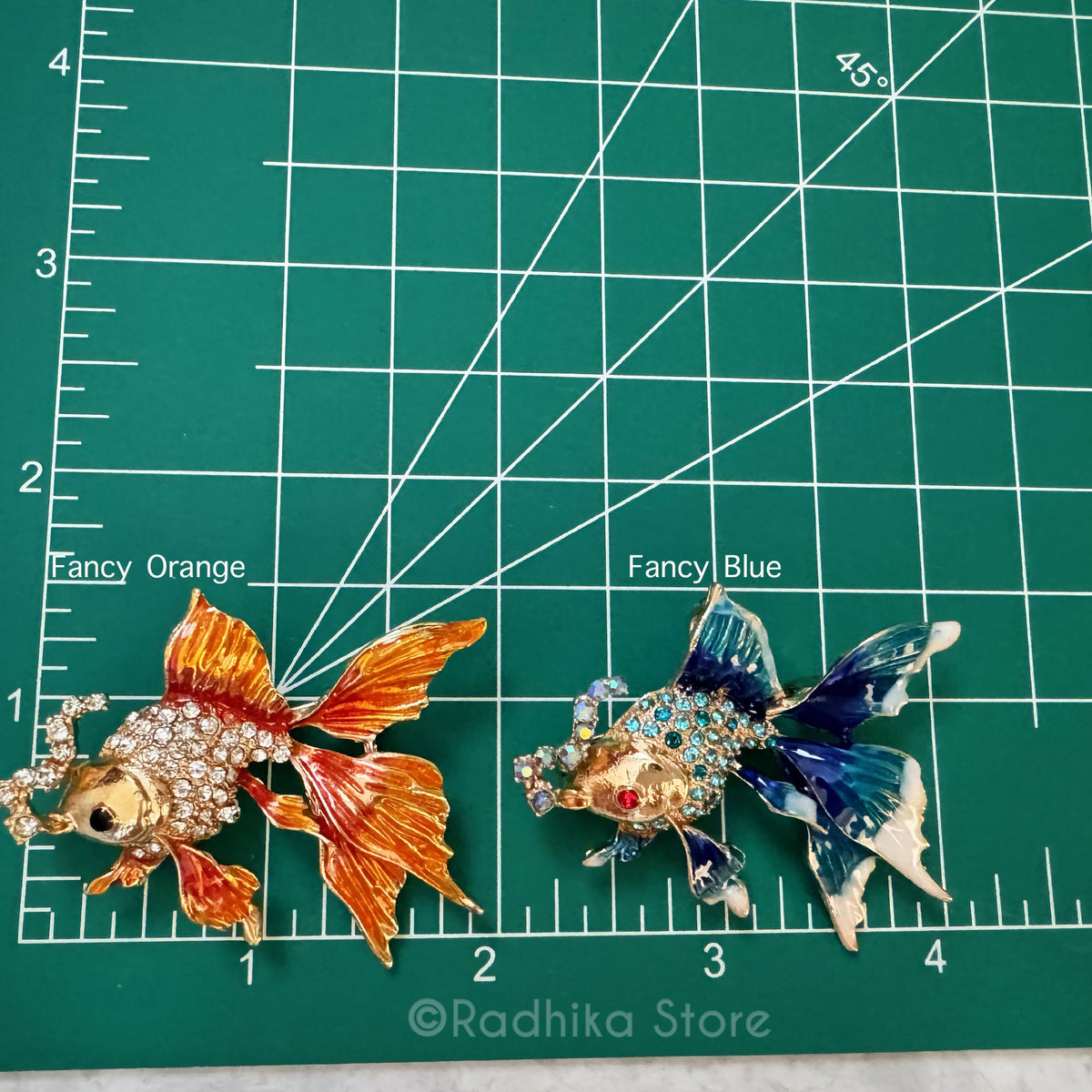 Krishnas Underwater Pastimes -  Pendants-(Pins)