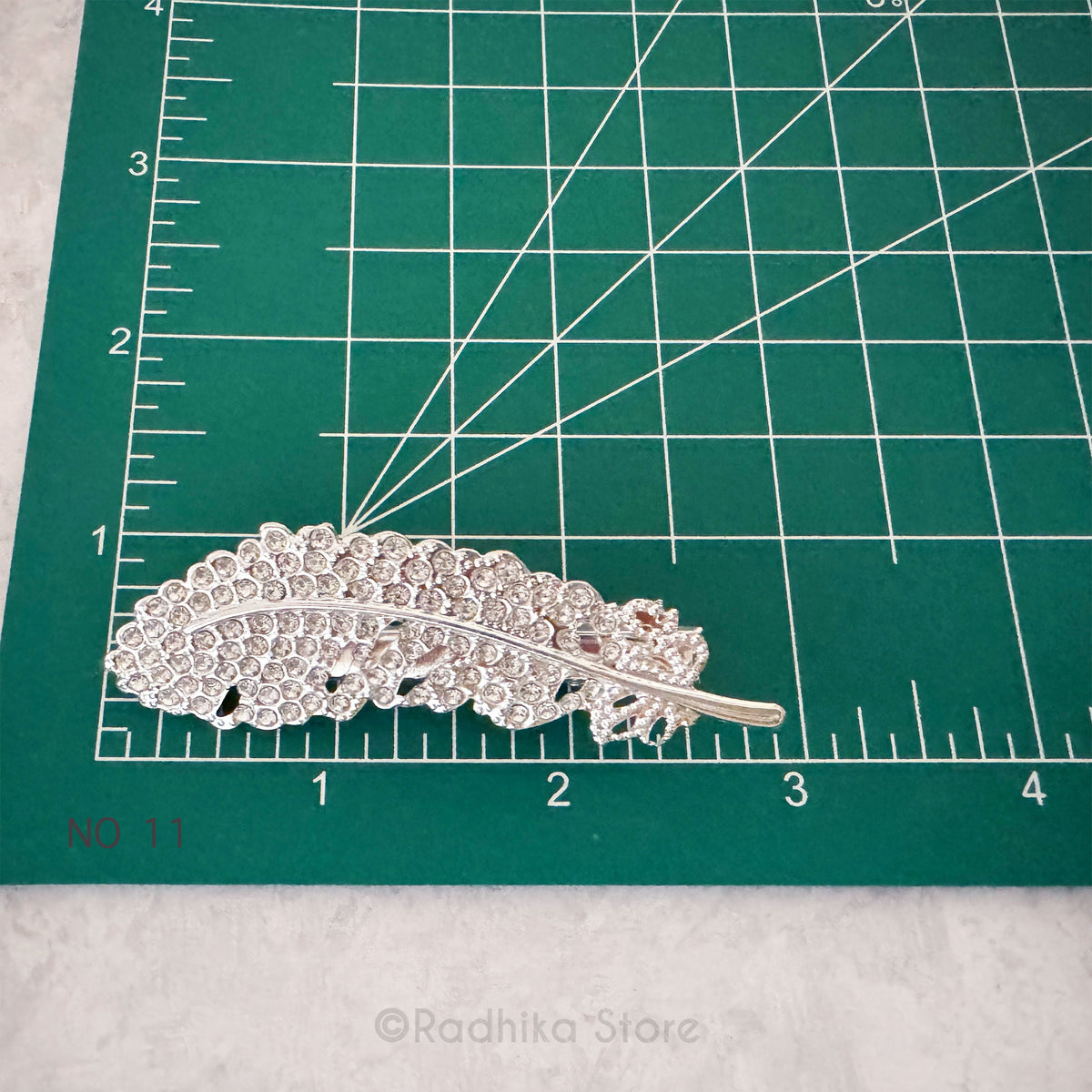 Jeweled Feathers - Pendants - ( Pins )