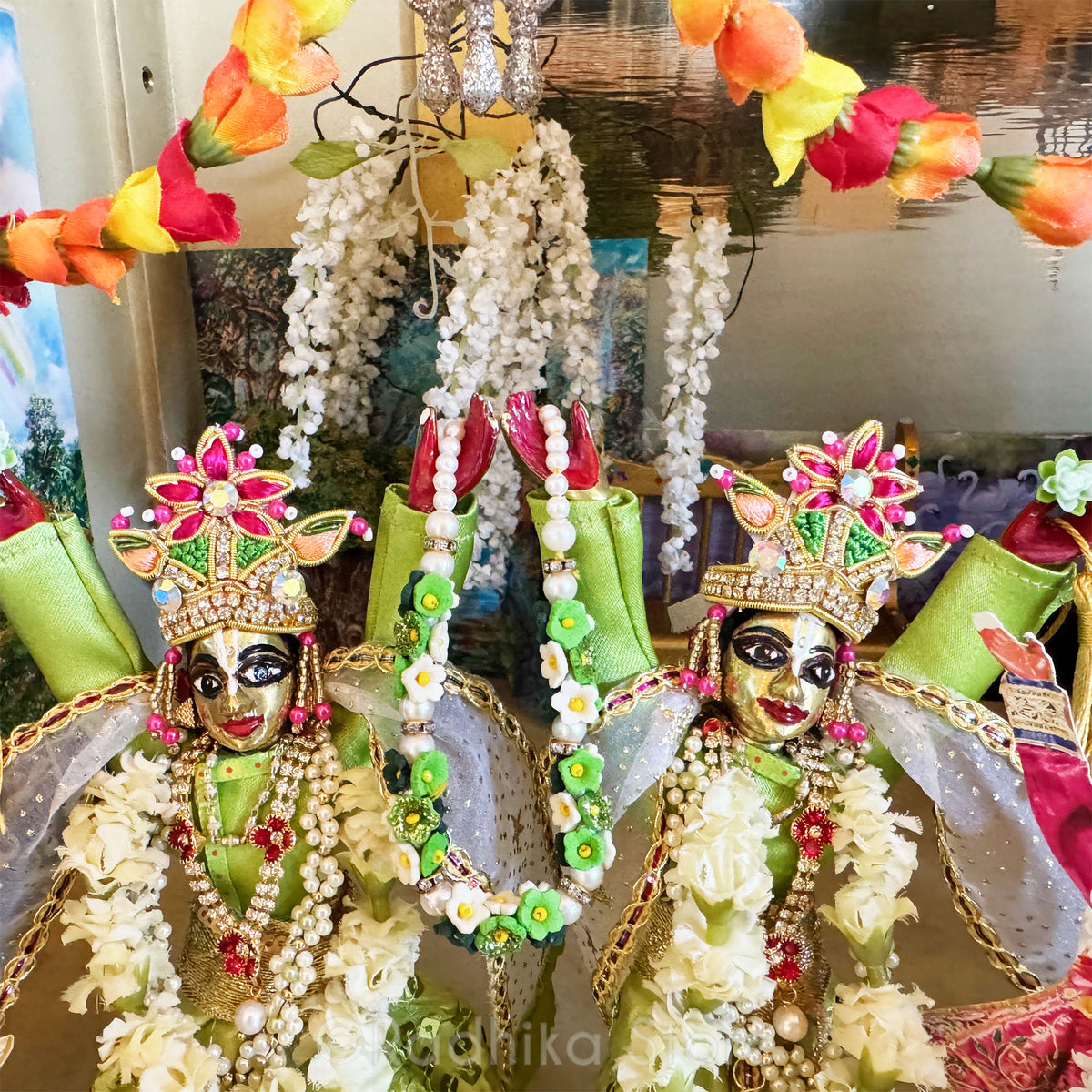 Ayodhya Flowers - Deity Crown