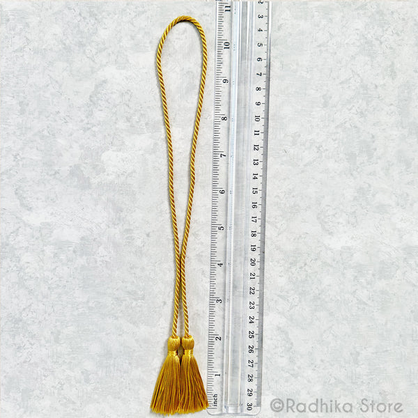 Rope Tassels-Many Colors-Choose Color - Radhika Store