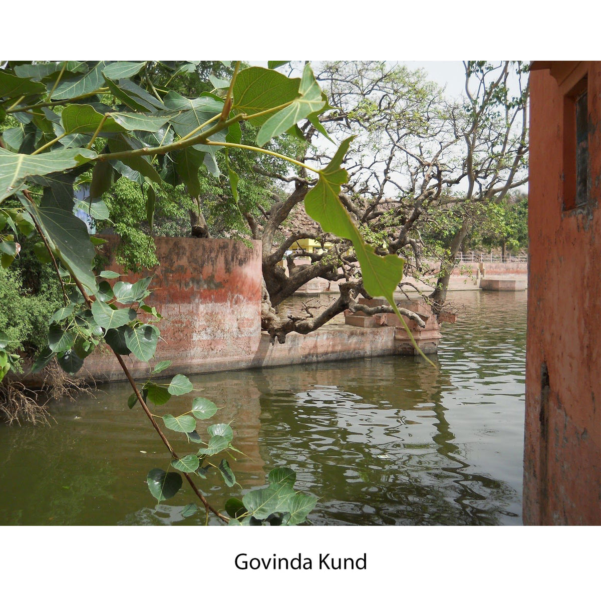 Govinda Kund - Peach and Sea Green- Tool Fabric- Laddu Gopal Outfit