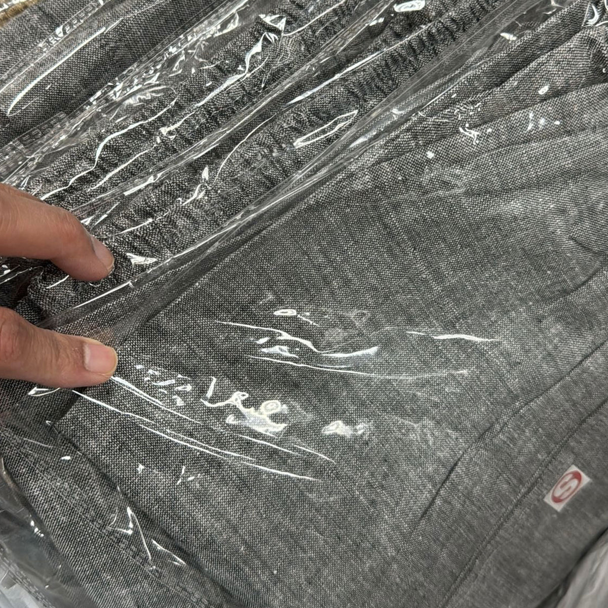 Jute Cotton Yogi Pants - Gray Tweed- S, M, L, Xl, 2XL