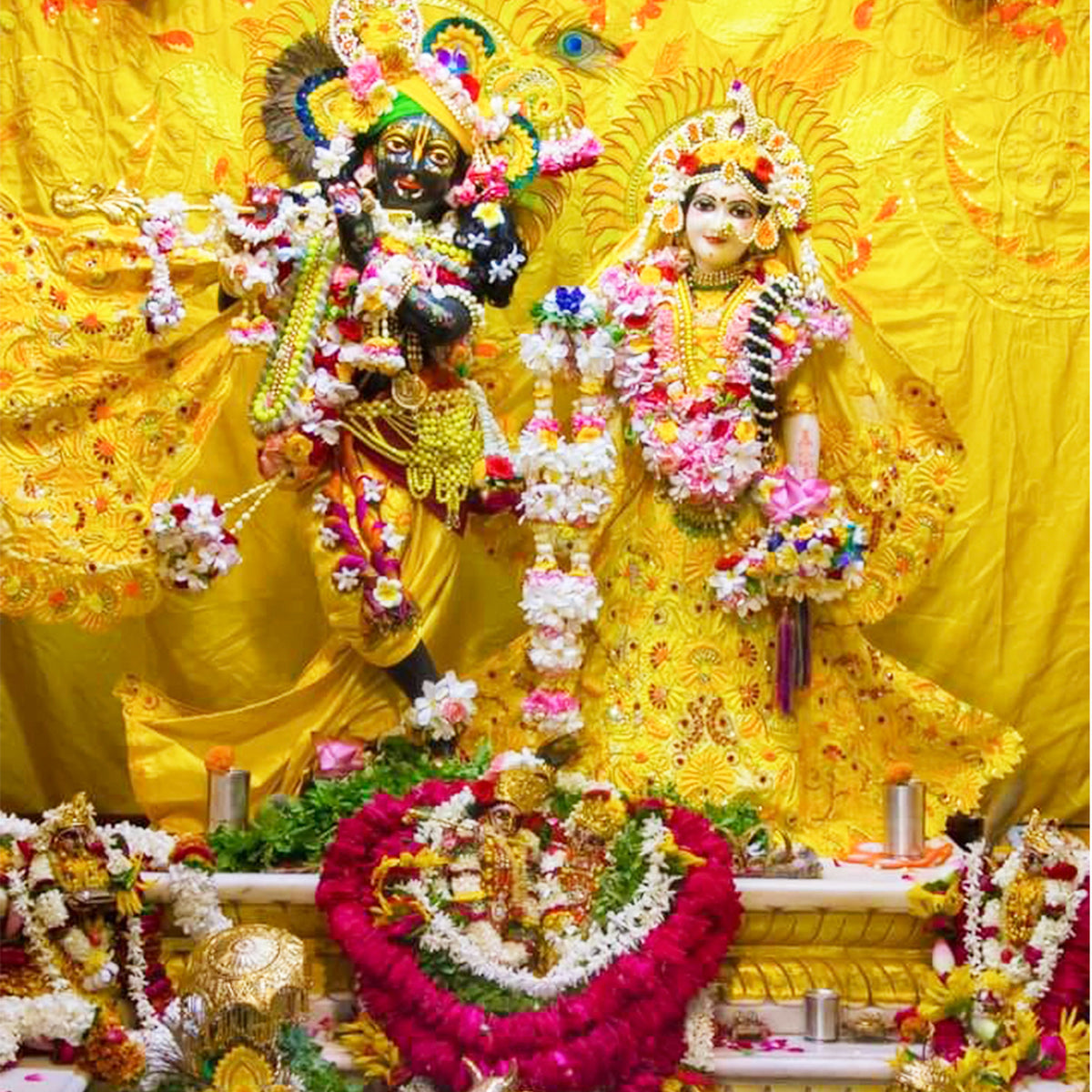 Krishna Sun Garden - Radha Krishna Deity Outfit