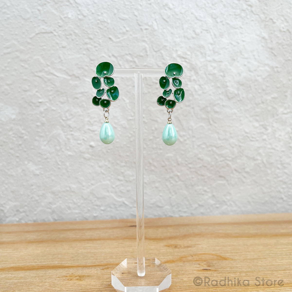 Lotus Lilly Pad- Earrings