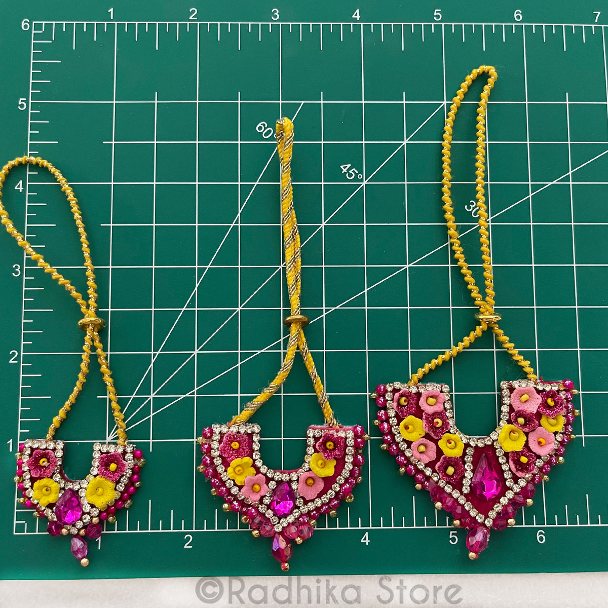 Vrindavan Flower Collar Necklace/Effulgence