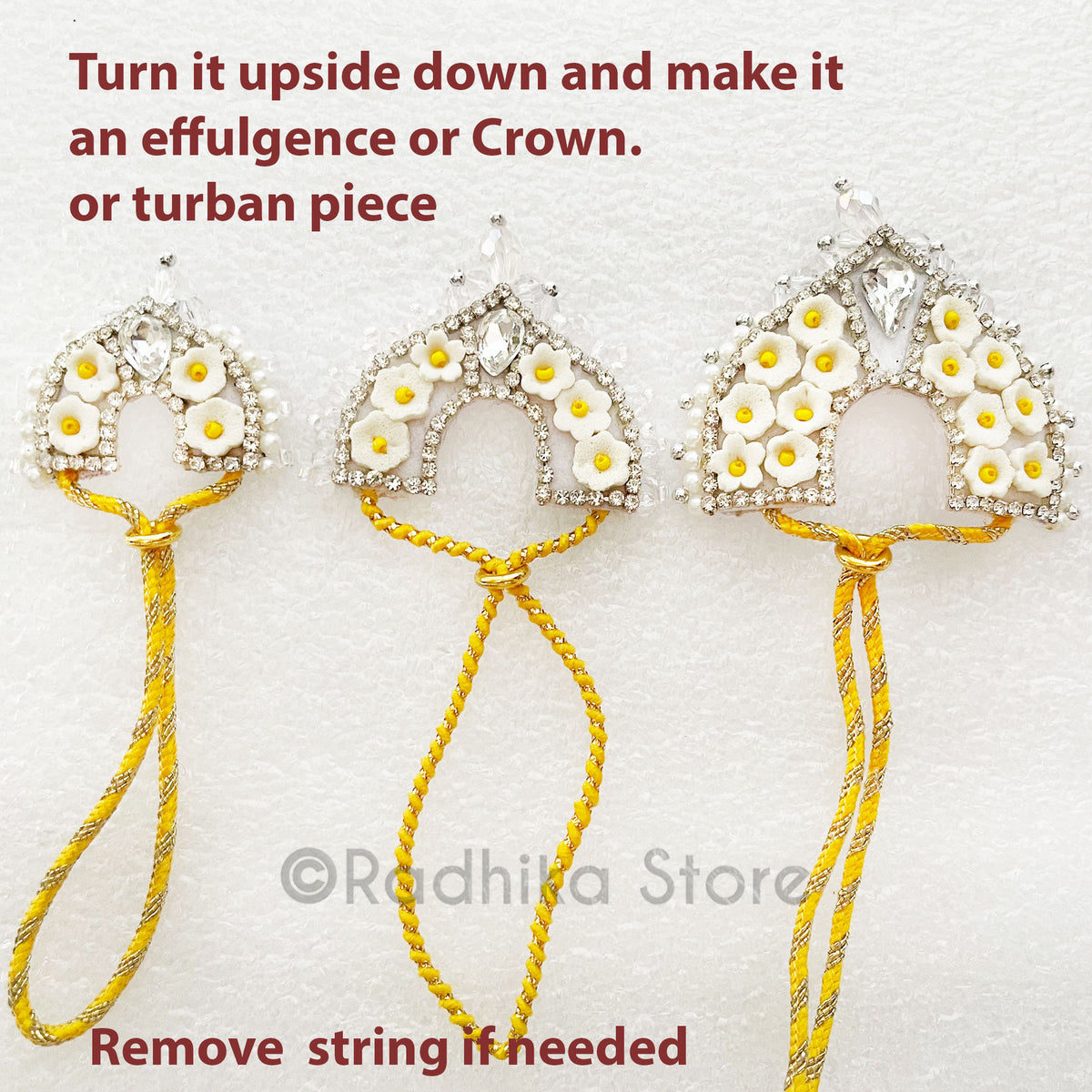 Vrindavan Flower Collar Necklace/Effulgence