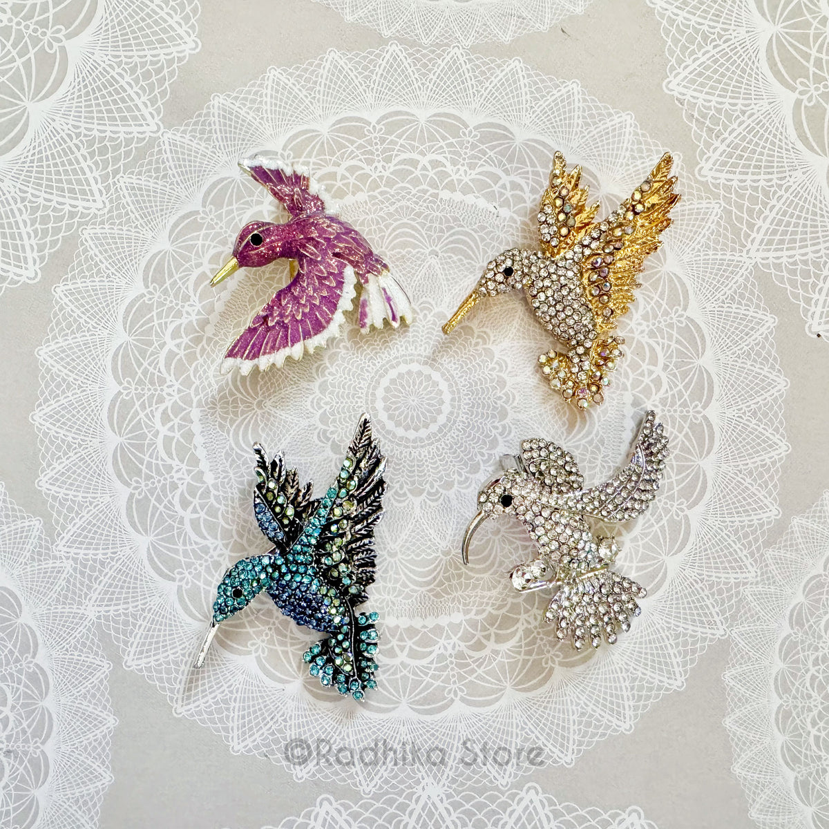 Nectar Birds -  Pendants-(Pins)