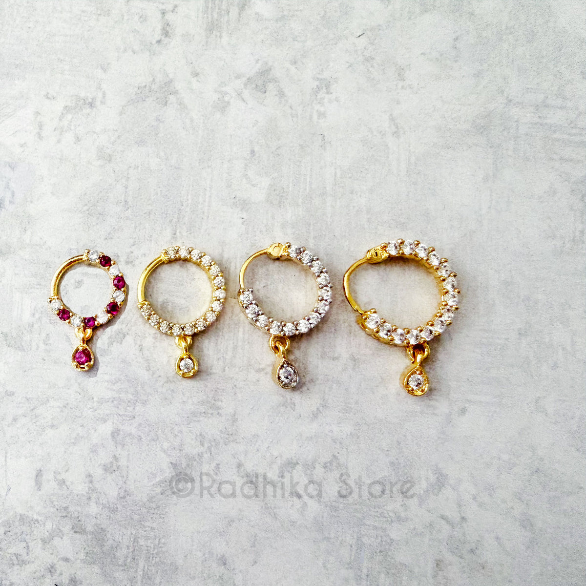 CZ Diamond Nose Rings