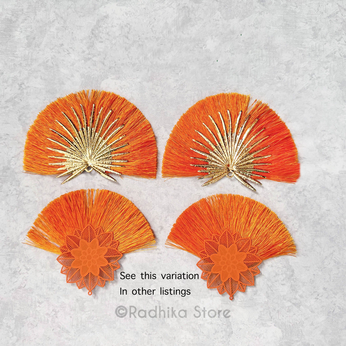 Effulgence- Turban Fans  Set of 2