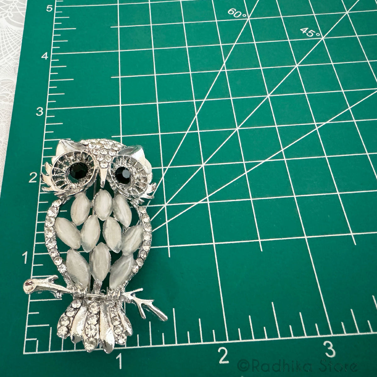 Lakshmi&#39;s Owl Carrier -  Pendants-(Pins)