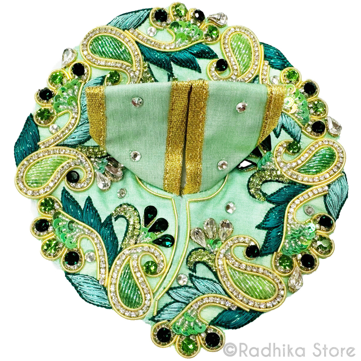 Pavan Sarovara - Green - Laddu Gopal Outfit