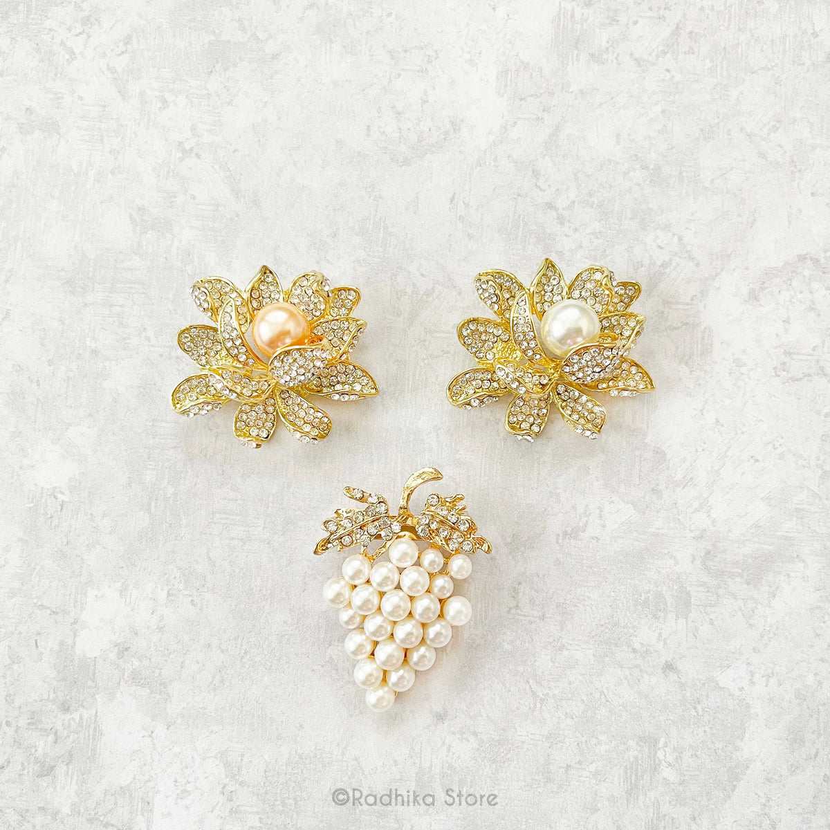 Vrindavan Fruits - Pendants-(Pins)