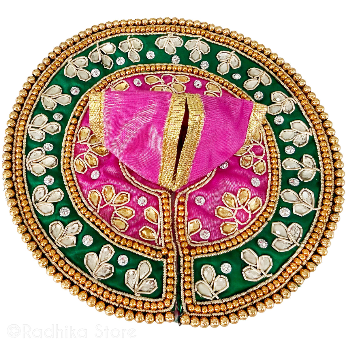 Gopa Visits Sri Radha - Laddu Gopal Outfit