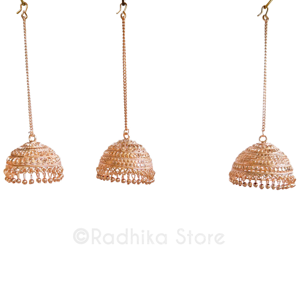 Rose Gold Altar Umbrellas