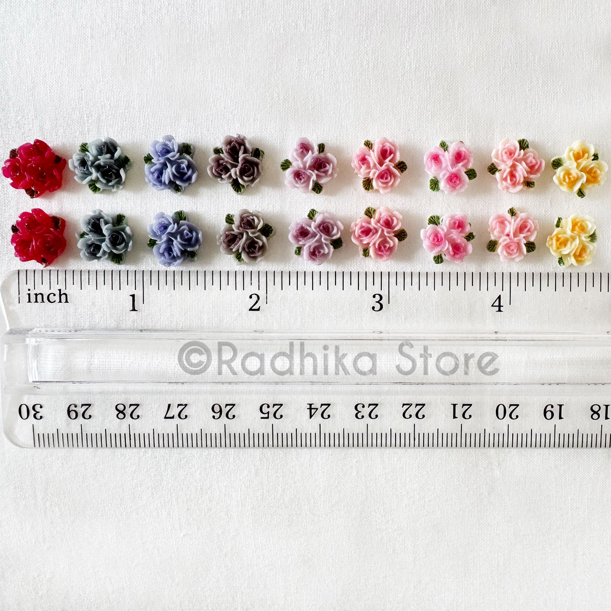 Little Rose Cluster - Deity  Earrings