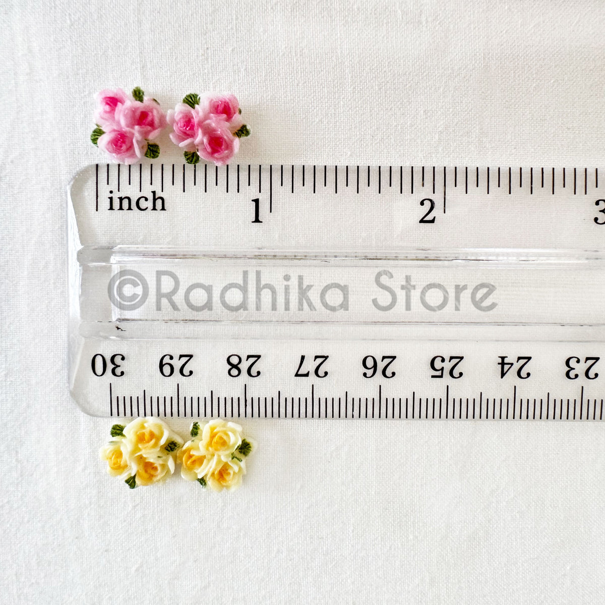 Little Rose Cluster - Deity  Earrings