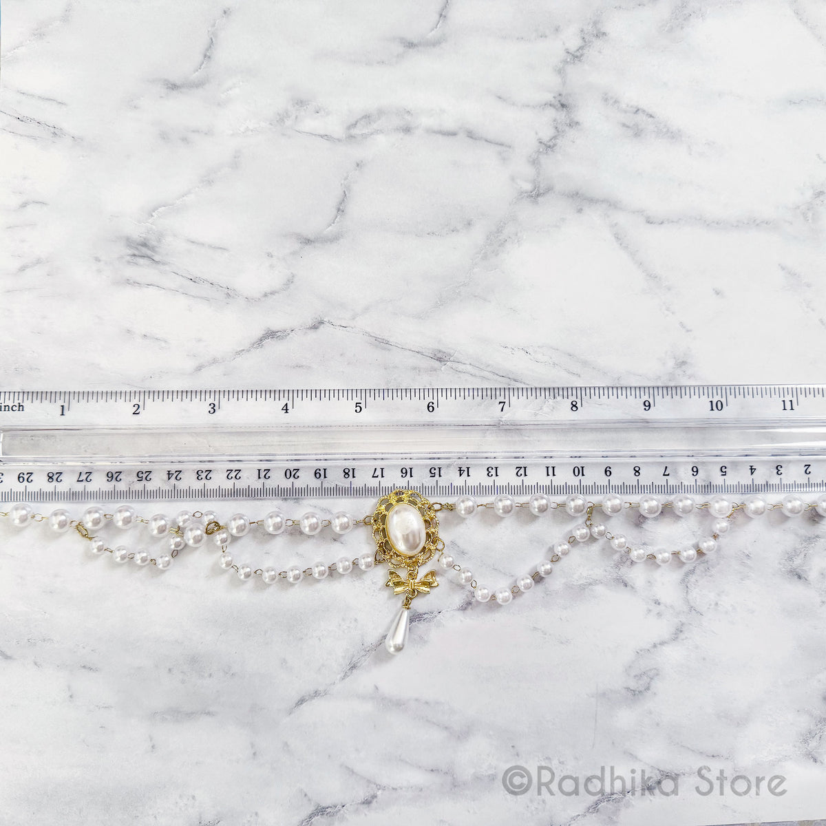 Scalloped Big Pearl Tika