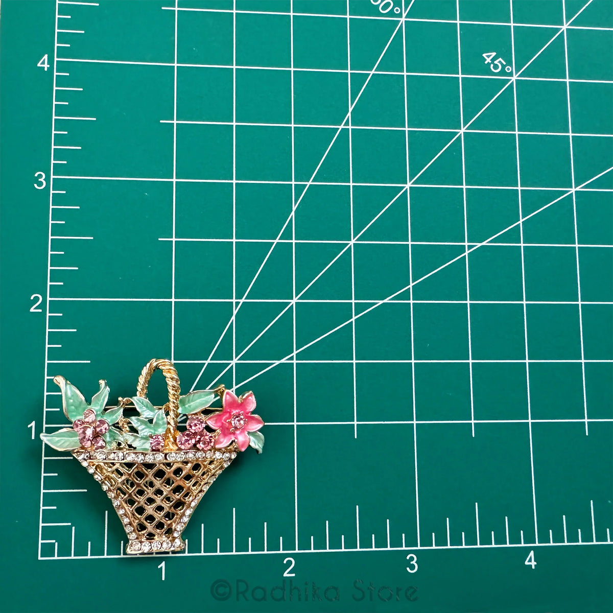 Little Flower Baskets -  Pendants-(Pins)