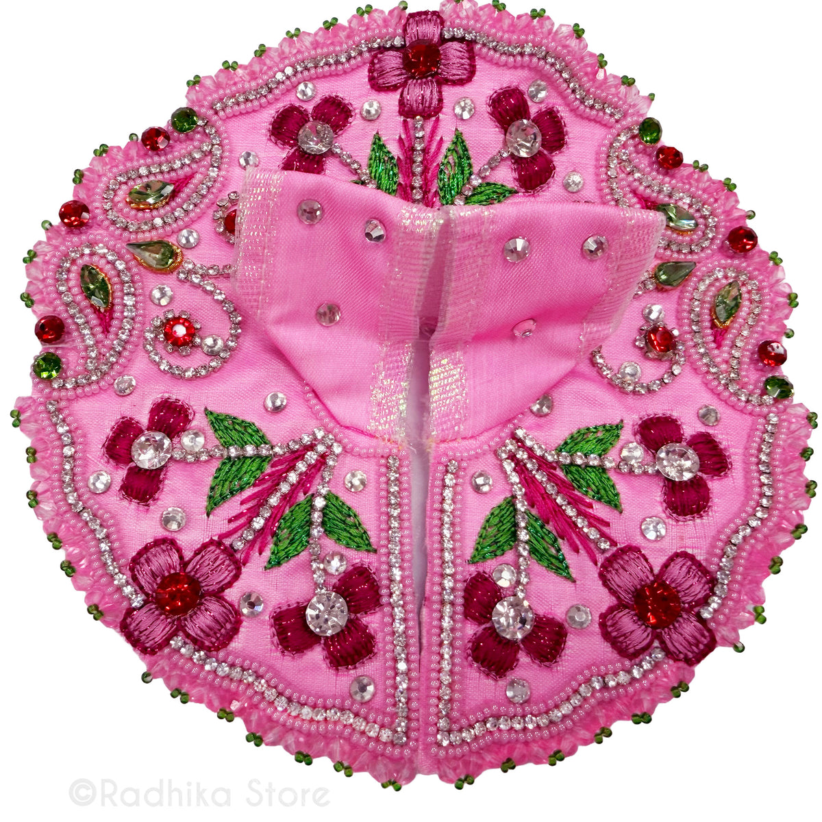 Strawberry Flowers - Laddu Gopal Outfit